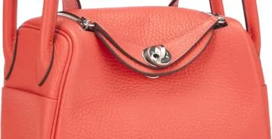 Hermes Pre Loved Rose Texas Clemence Lindy 20 Rose Texas Luxury Stores 2