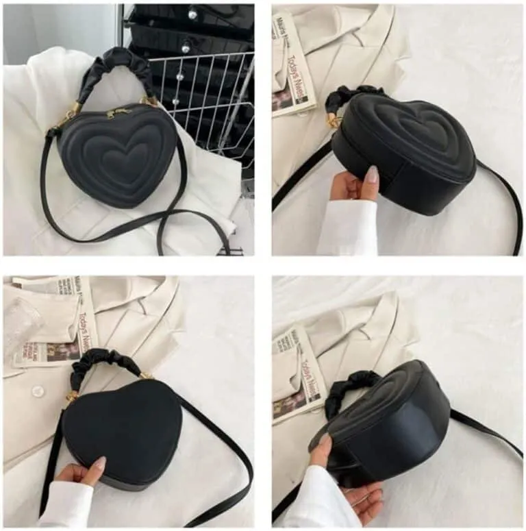 Womens Love Heart Shape Shoulder Bag Review