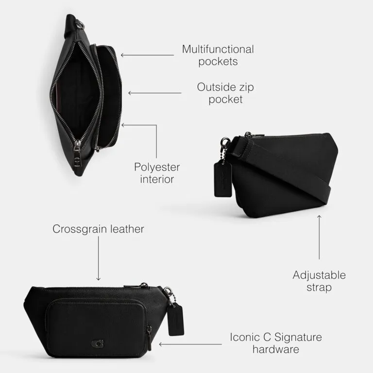 COACH Belt Bag in Crossgrain Leather Review