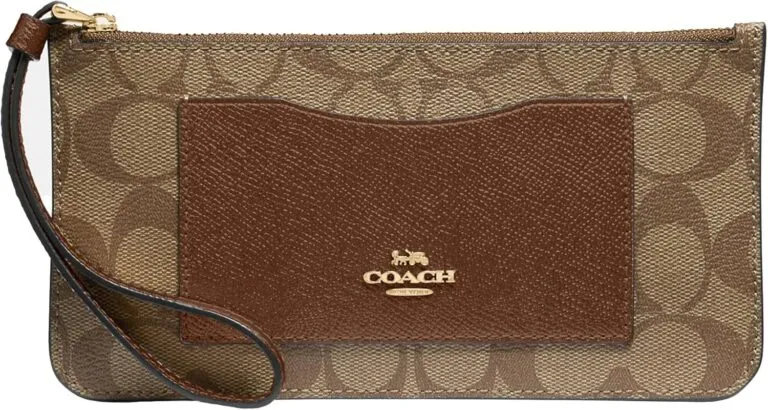 Coach Signature PVC Zip Top Wallet Review