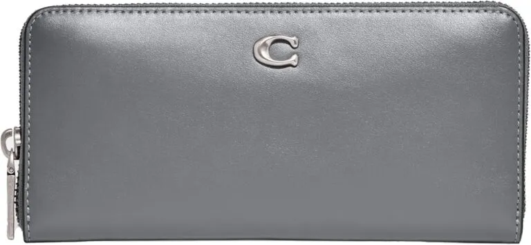 Coach Slim Accordion Zip LH/Smoke Black Review