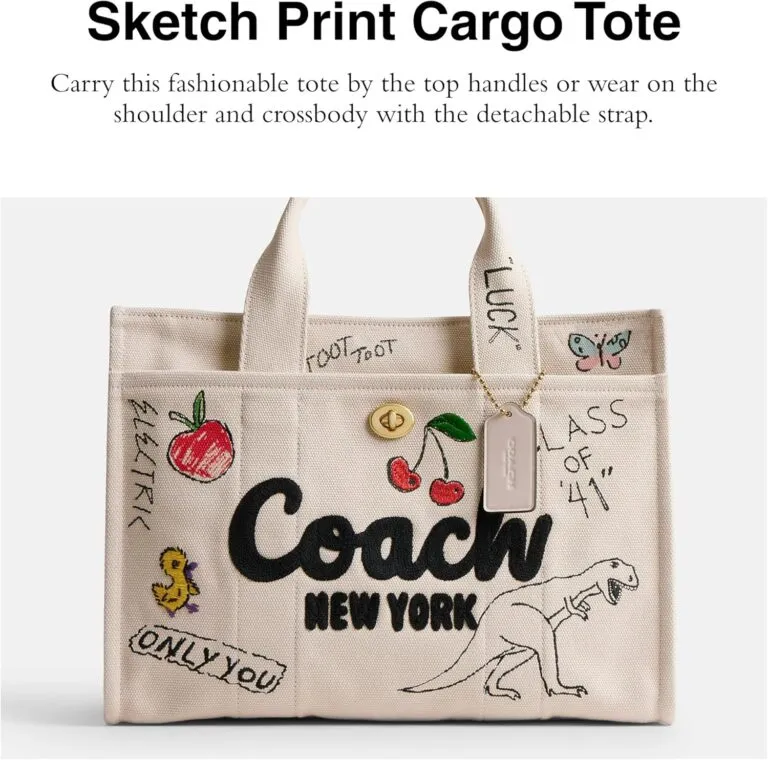 Coach Women&rsquo;s Sketch Print Cargo Tote Review