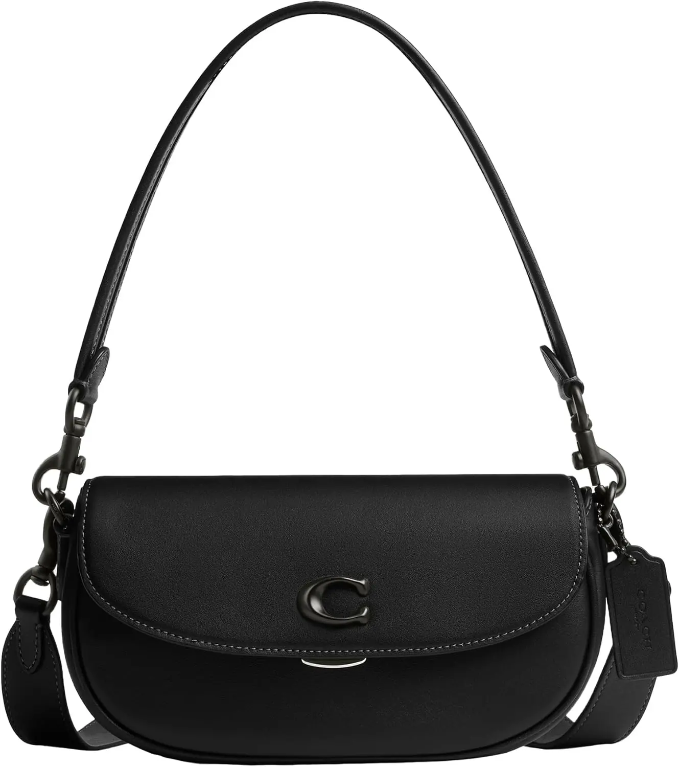 Coach Emmy Saddle Bag 23 Black