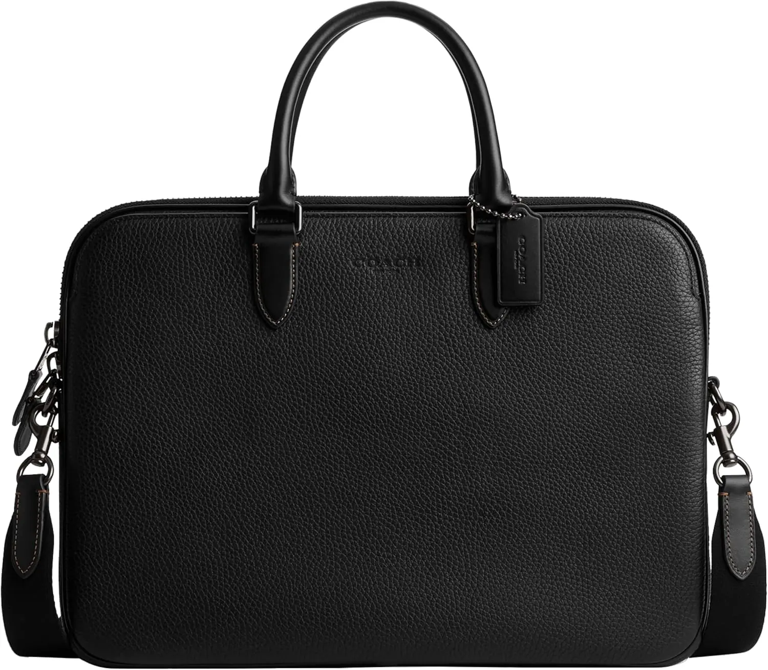 Coach Gotham Slim Briefcase Black
