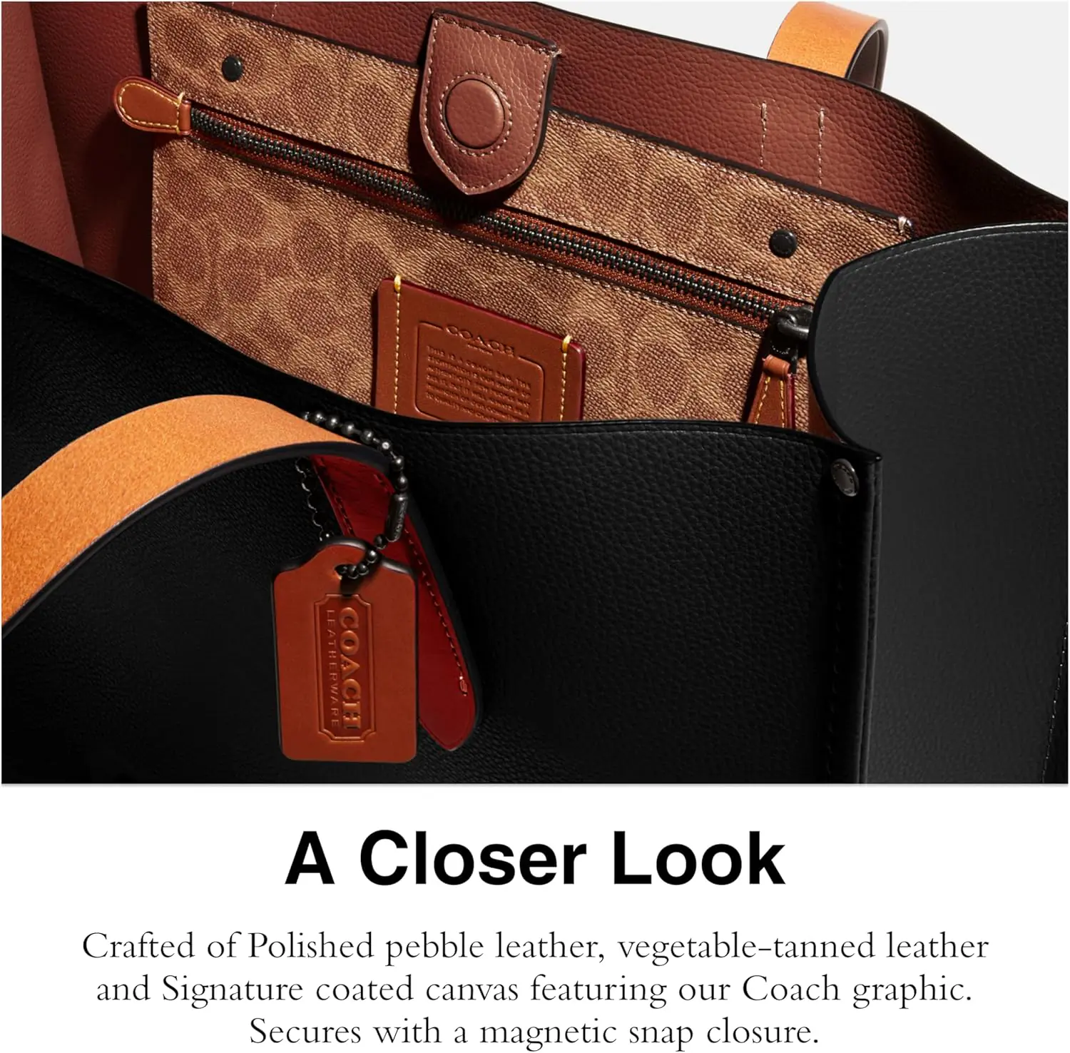 Coach Relay Tote In Pebble Leather Review