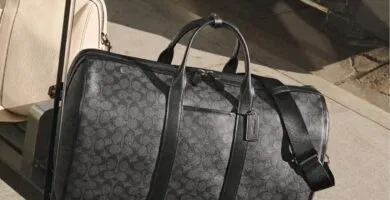 Coach Signature Gotham Duffel Jicharcoal 2