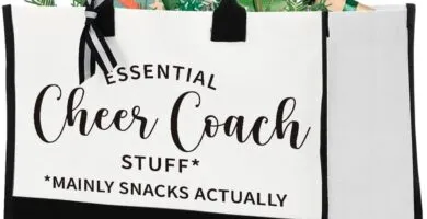 Coach Tote Bags For Women Cheerleading Cheerleader Gifts For Women Cheer Coach Tote Bag For Physical Education Team Gym