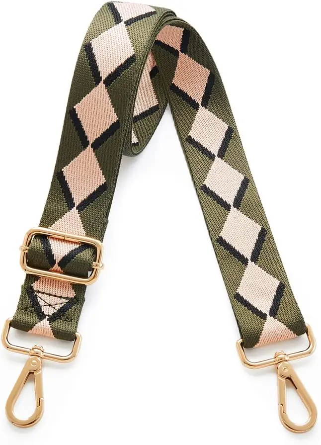 Kolti Purse Strap Replacement Crossbody Handbag Stripe Wide Adjustable