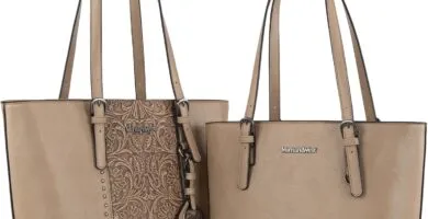 Montana West Tote Bag For Women Large Purse And Handbags Set Embossed Collection Purse 2pcs Set 1