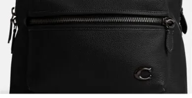 The Coach Charter Backpack Black Denim Review