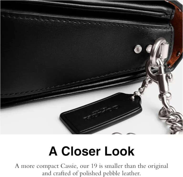 Coach Cassie Crossbody 19 Black Review