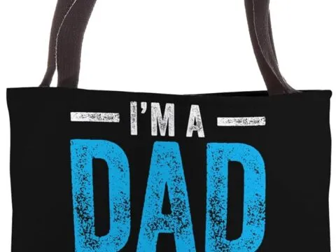 Baseball Dad Coach Fathers Day Tote Bag
