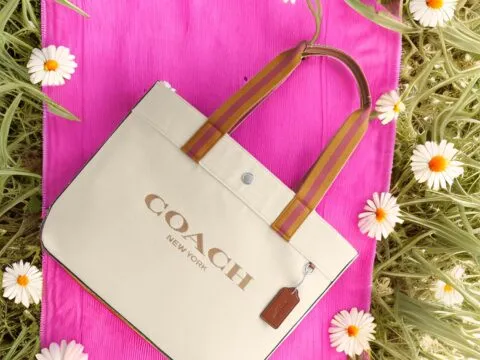 Coach Canvas Tote 2