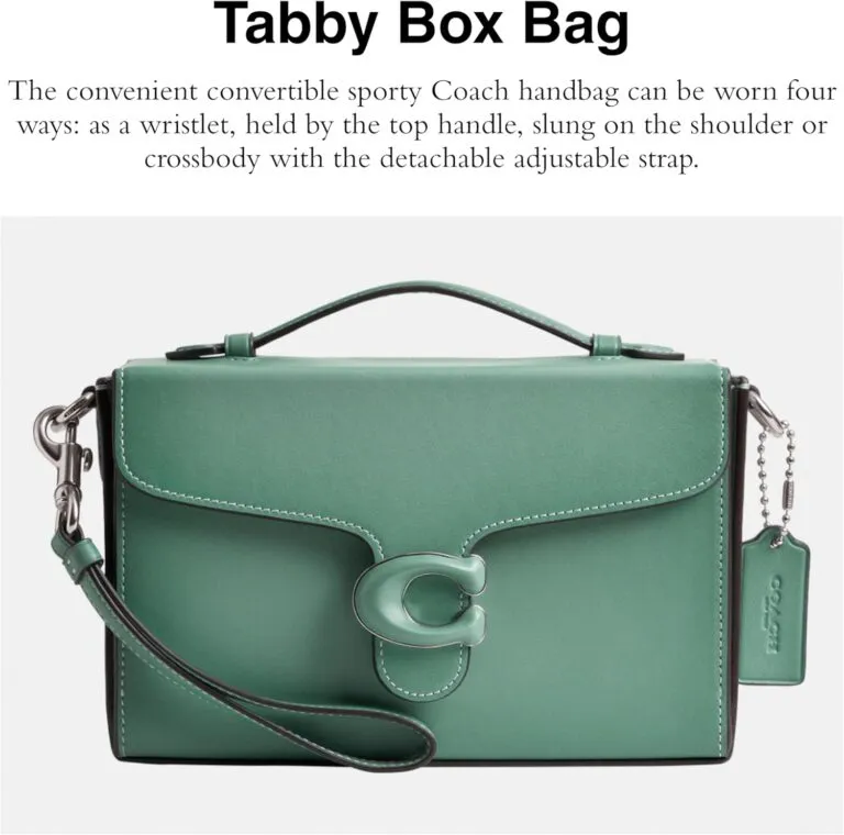 Coach Tabby Box Bag Aquamarine Review