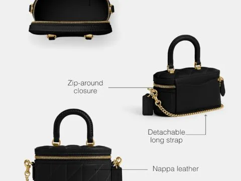 Coach Trail Crossbody 17 Negro 3