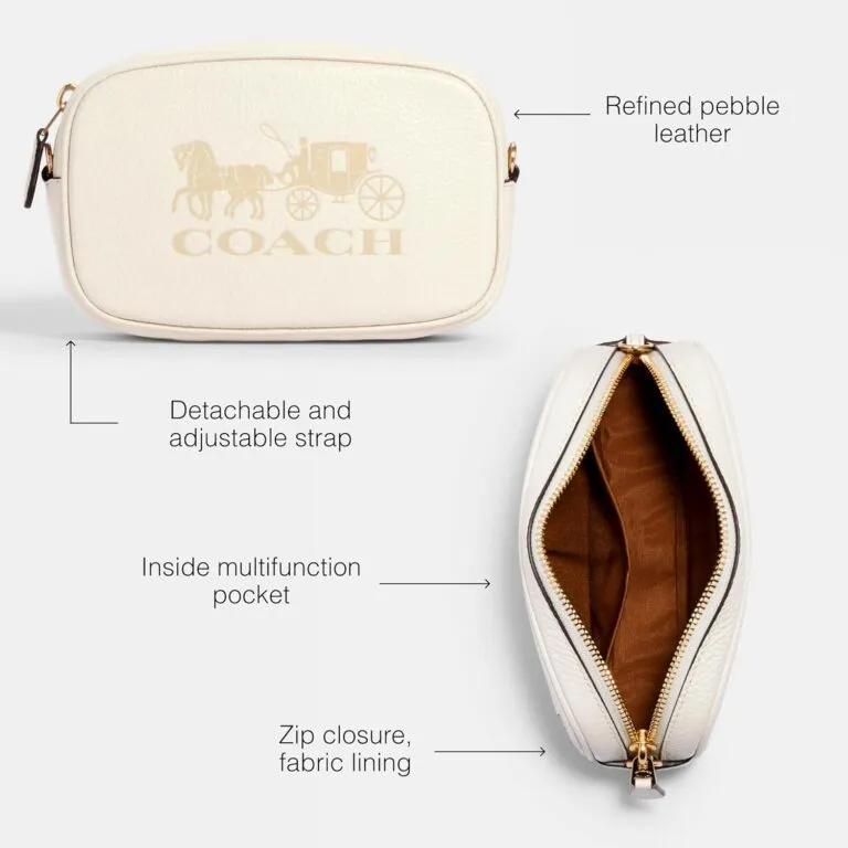 COACH Women&rsquo;s Pebbled Leather JES Belt Bag Review