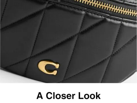 Examen du sac de ceinture Coach Essential pour femmes