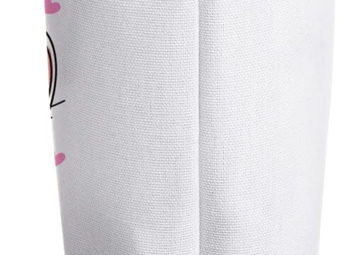 Teacher Coach Love Heart Leopard Plaid Valentines Day Tote Bag 2