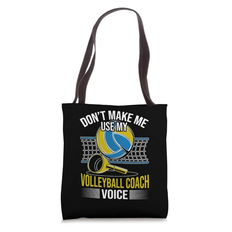 Volleyball Coach Tote Bag Review